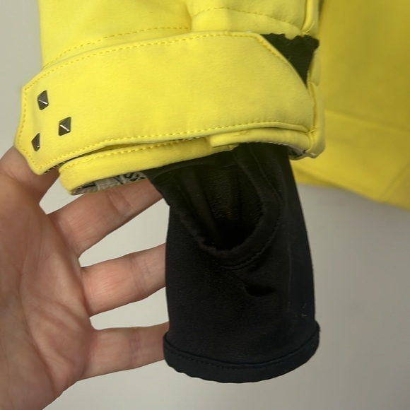 Volcom Softshell‎ Women’s Yellow Snowboard Jacket Sz XS - Picture 5 of 11